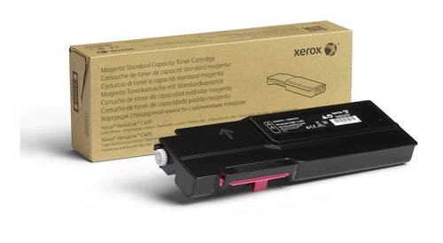 Xerox Genuine ® VersaLink® C400 Color Printer/C405 Color Multifunction Printer Magenta Standard capacity Toner Cartridge (2500 Pages) - 106R03503 Xerox Genuine ® VersaLink® C400 Color Printer/C405 Color Multifunction Printer Magenta Standard capacity Toner Cartridge (2500 Pages) - 106R03503